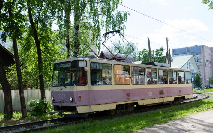 Движение трамваев на Буммаш закроют в Ижевске с 8 июля