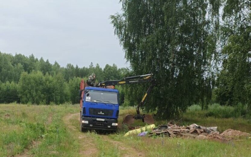 17 незаконных свалок ликвидировали в Удмуртии с начала года