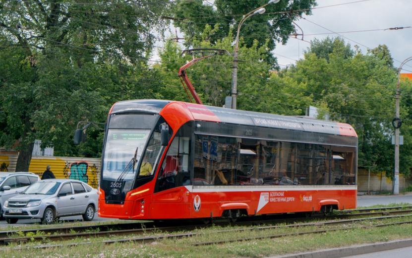 Движение трамваев по улице Ленина вновь закроют на выходные в Ижевске