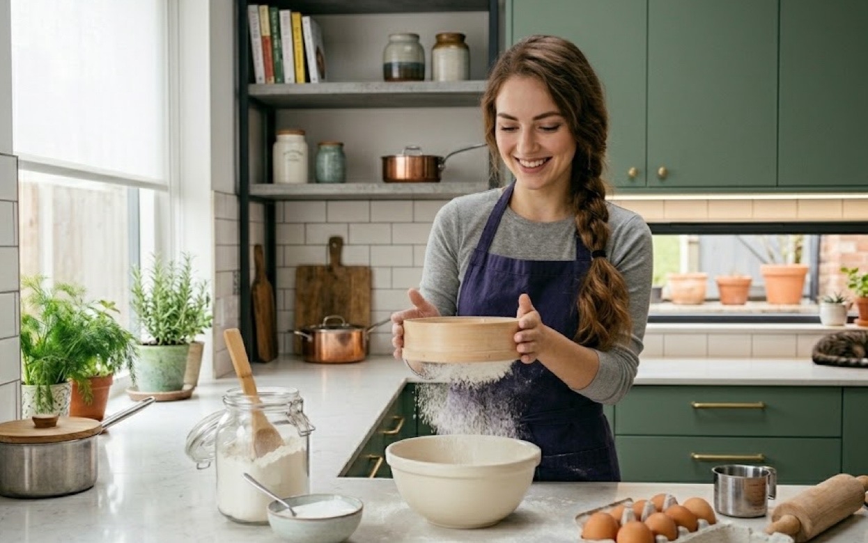Нужно просеять муку, а сита нет? Простые кухонные хитрости для воздушного теста