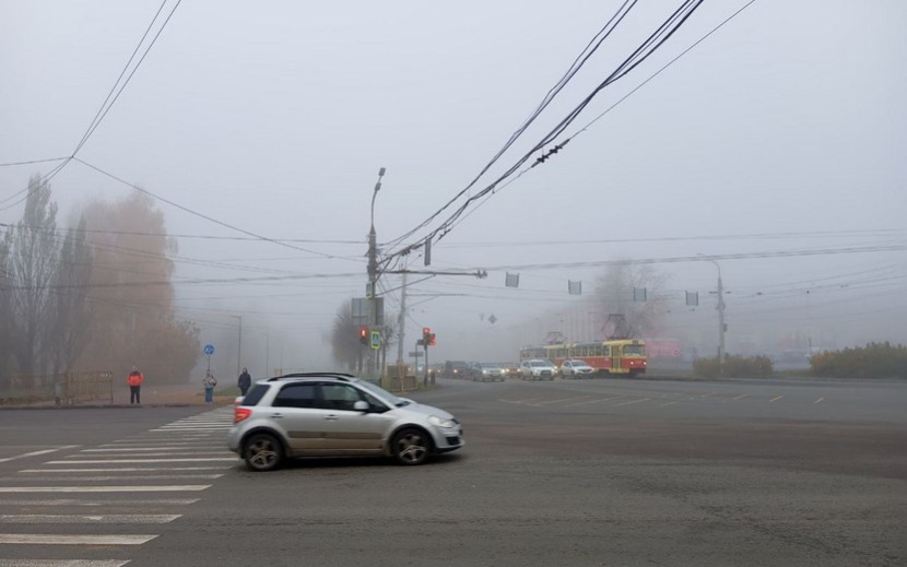Туман в Ижевске 17 октября. Фото: IZHLIFE