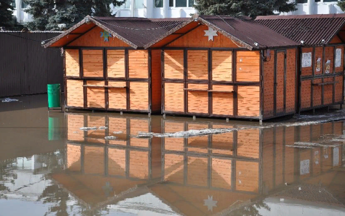 Количество жалоб на затопление дворов в Удмуртии выросло в четыре раза