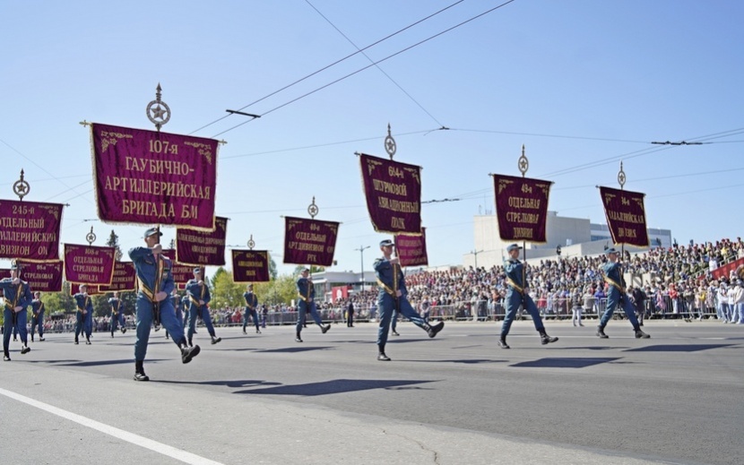 Парад Победы в Ижевске. Фото: Маша Бакланова