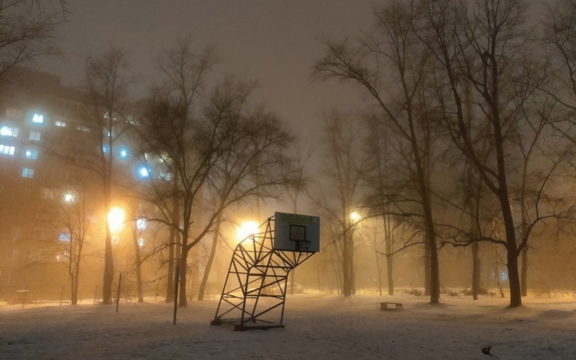 На Ижевск снова опустился туман. Фото: Полина Андрианова