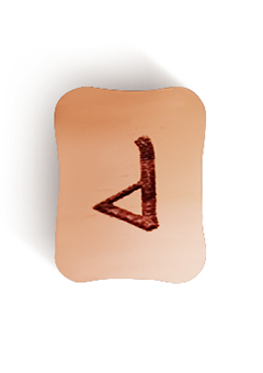 Вуньо (ᚹ) - перевернутое положение