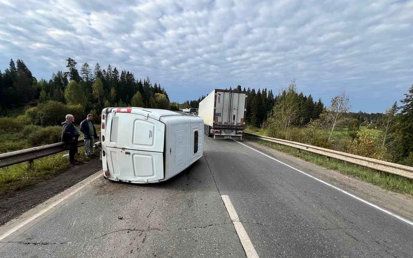 Два человека пострадали в тройном ДТП под Ижевском