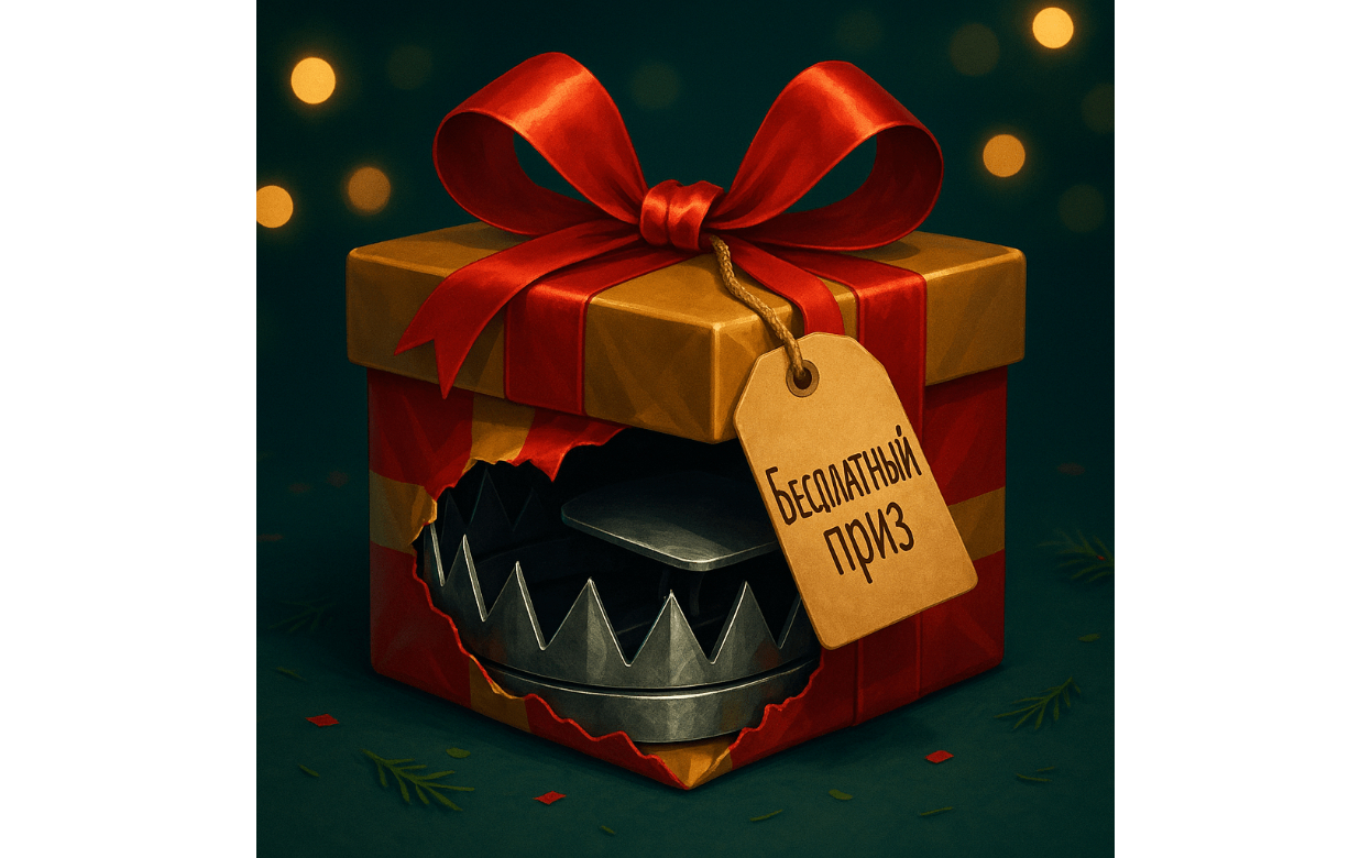 Fuzzy Logic Labs о том, как нас обманывают под елкой: QR-коды, «призы» и фейковые курьеры