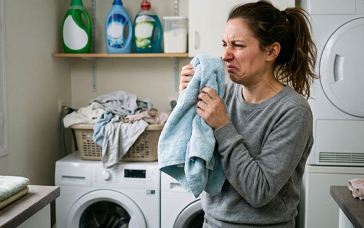 Постирали, а полотенца все равно пахнут? Вот в чем может быть причина
