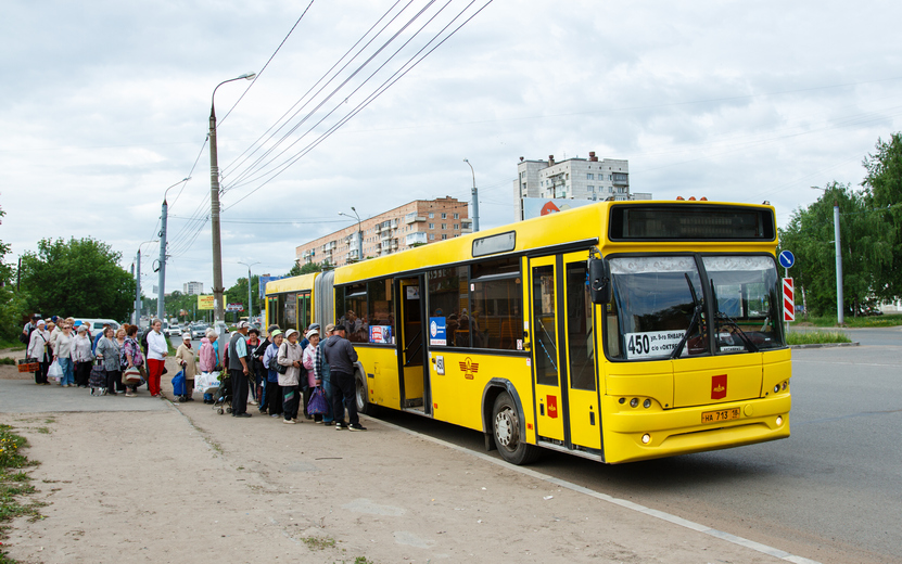 Дачные маршруты автобусов закроют в Ижевске 1 октября