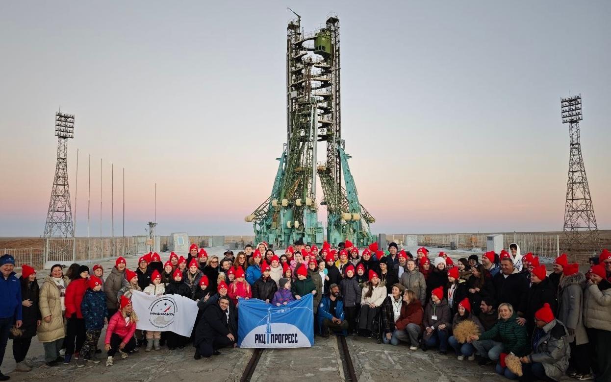 Онкобольные дети из Удмуртии посетили запуск ракеты на Байконуре