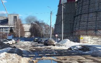 Пожар на ТЭЦ-2 в Ижевске ликвидировали