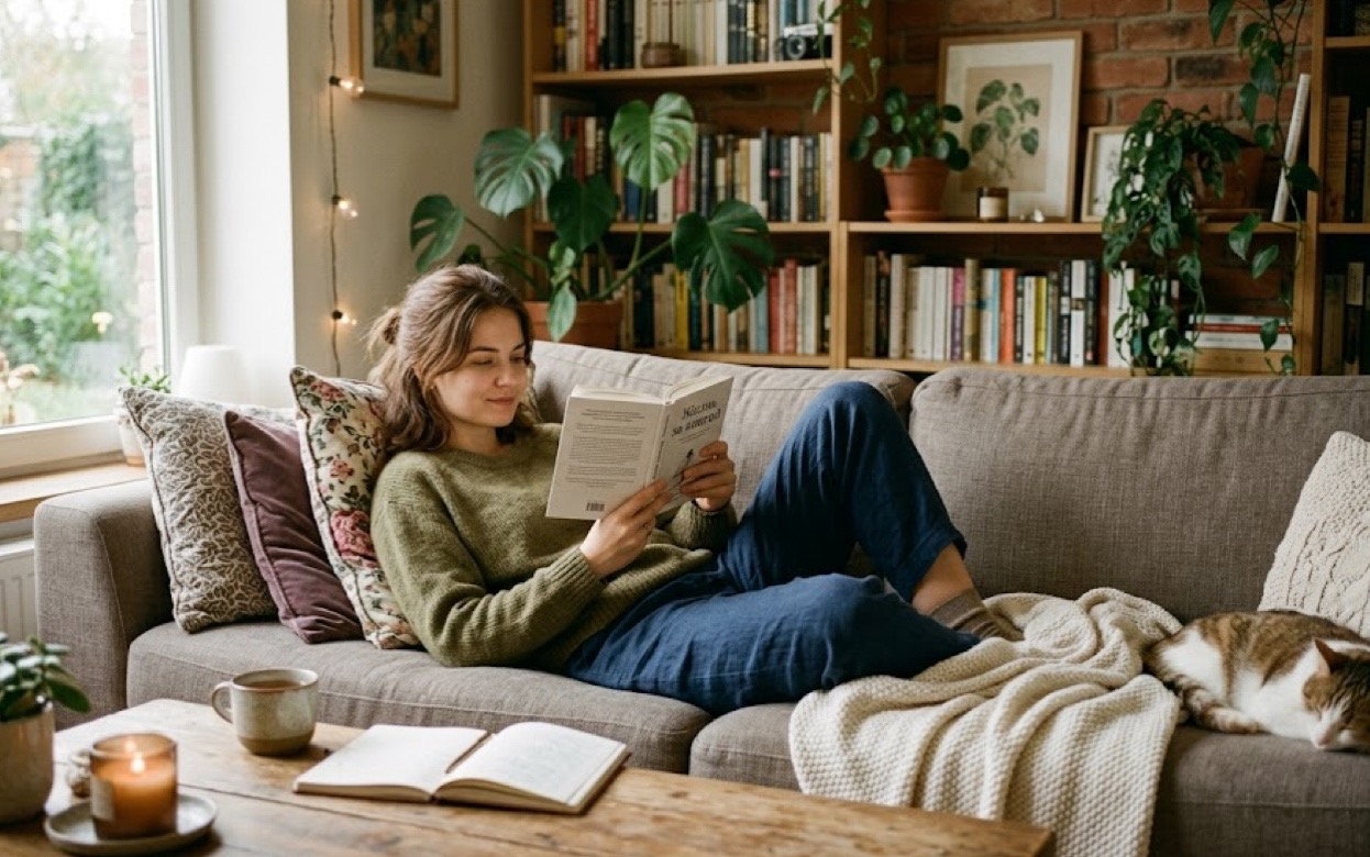 Книга лежит месяцами, а вечером снова телефон? Почему мы перестаем читать и как мягко вернуть привычку