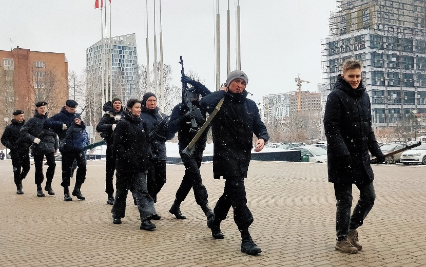 Фотофакт: репетиции к параду Победы начались в Ижевске