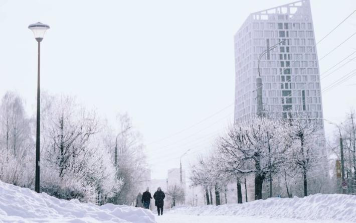 Погода в Ижевске на день: 22 февраля гололедица и временами снег