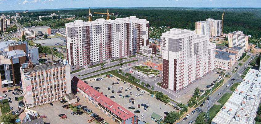 Завершается строительство жилого комплекса «Холмогоровский»