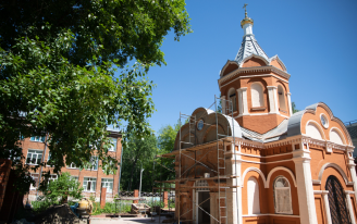 Отреставрированный Крестовоздвиженский храм в Ижевске освятят 14 августа