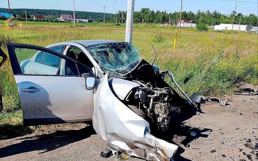 Три человека пострадали на трассе в Удмуртии
