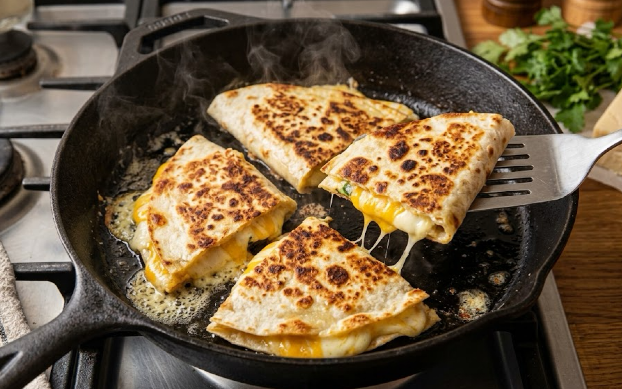 Лаваш с сыром на сковороде: хрустящая закуска к любимому фильму за 10 минут