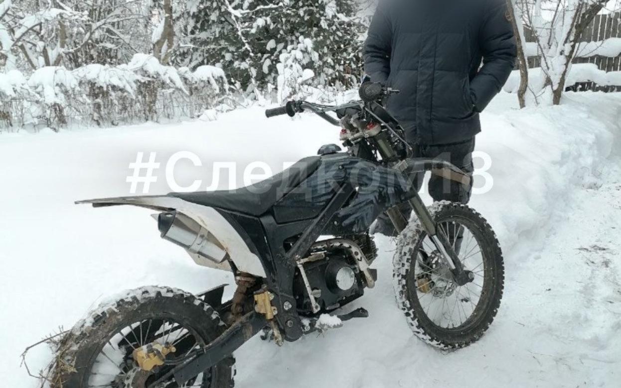 Подростка из Ижевска осудят за кражу питбайка