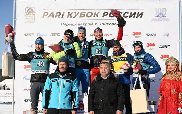 Биатлонист из Удмуртии стал третьим в спринте на Кубке России