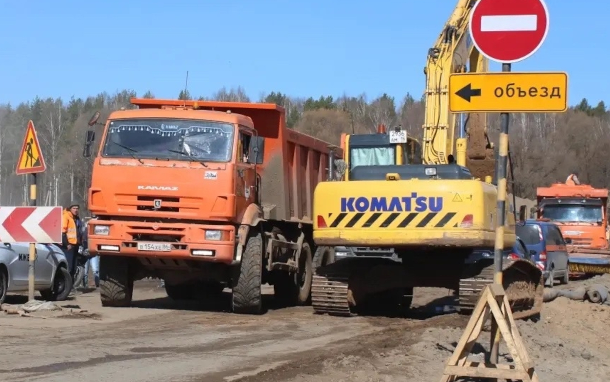 Ремонт Окружной начался в Ижевске 