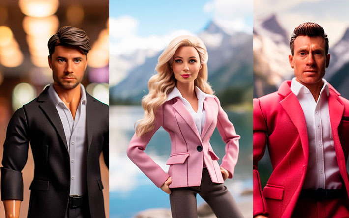 Барби и Кен по-ижевски: как выглядят известные в городе люди в образе легендарной куклы и ее бойфренда 