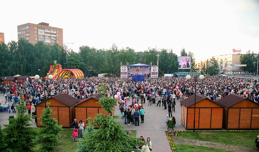 Празднование 255-летия Ижевска посетили 76 000 горожан