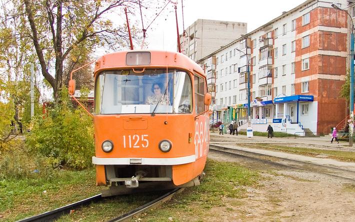 Движение трамваев № 1 по ул. Гагарина закроют в Ижевске