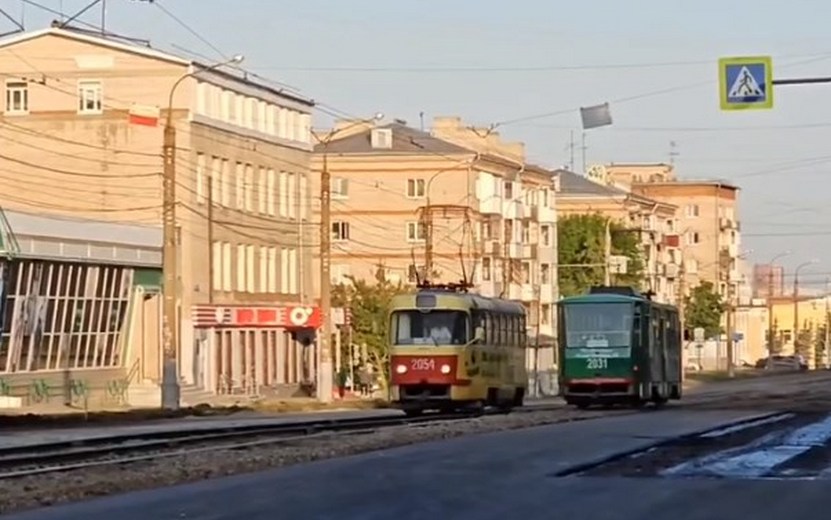 Движение трамваев возобновили по улице Ленина в Ижевске