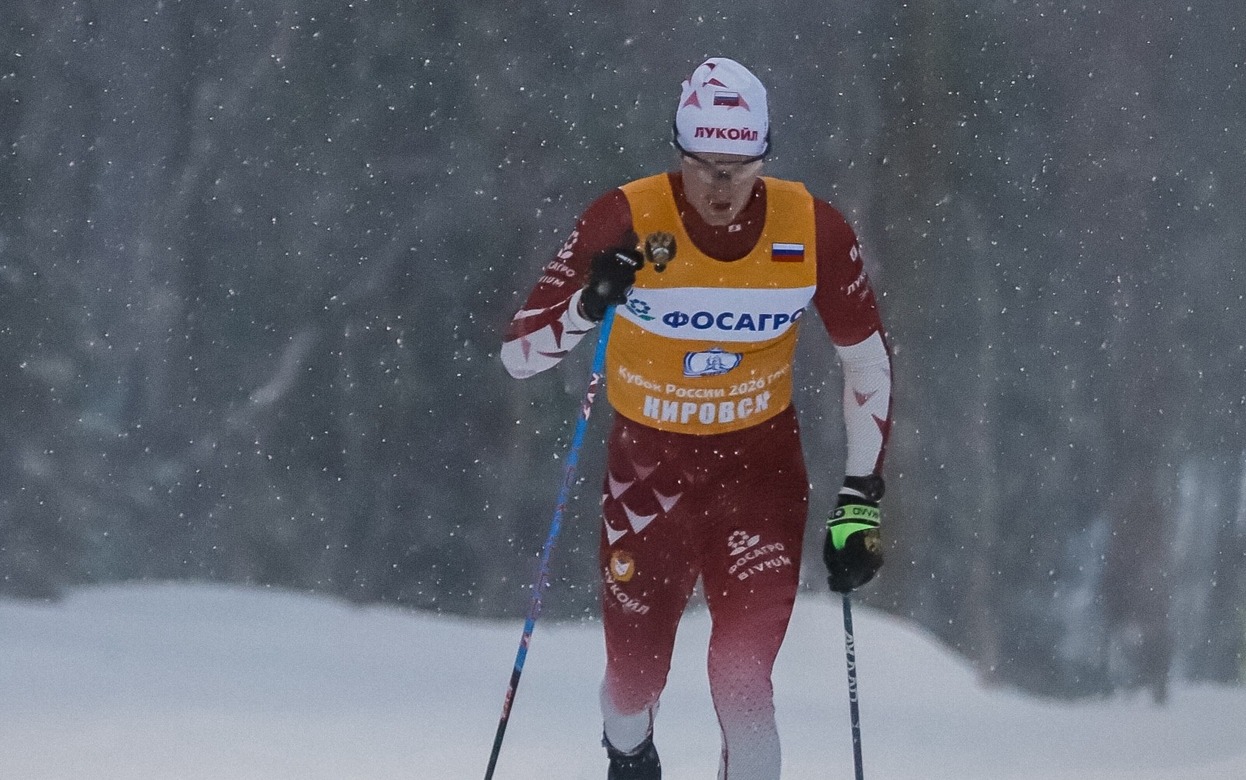 Уроженец Удмуртии победил на этапе Кубка России по лыжным гонкам