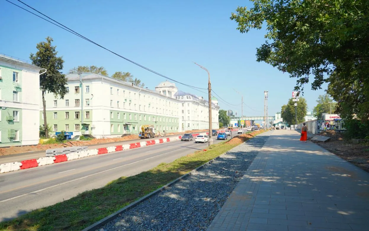 Движение по ремонтируемому участку ул. Удмуртской в Ижевске откроют 25 августа