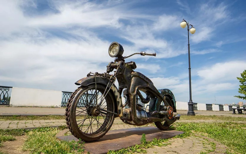 Мотоцикл в 2023-м. Фото: Маша Бакланова