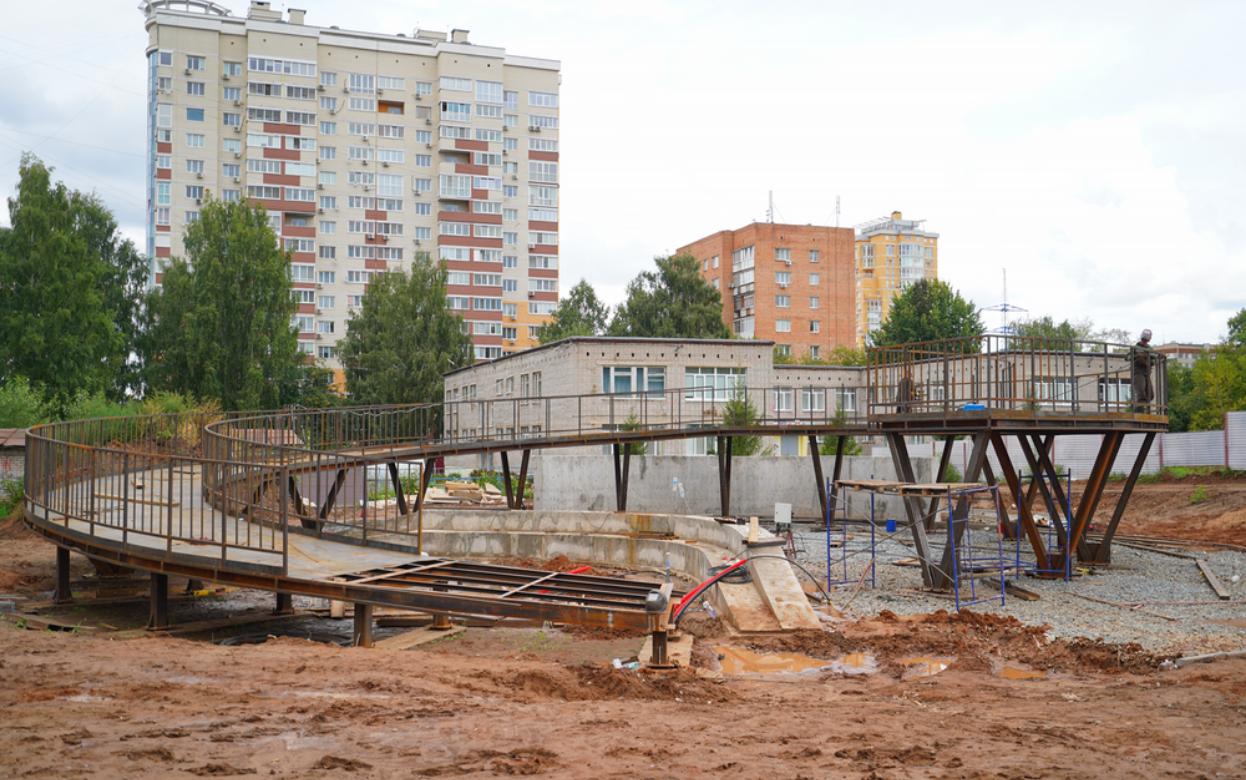 Благоустройство Сквера Памяти в Ижевске планируют завершить в октябре