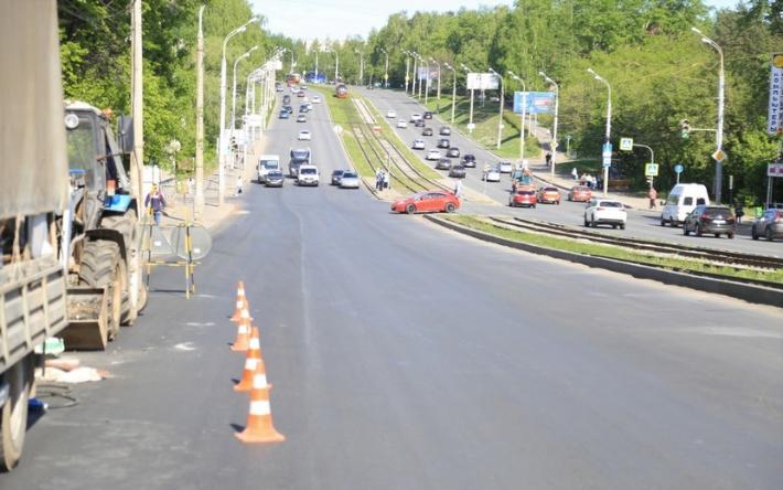 Участок ремонта улицы Ленина продлили до Воровского в Ижевске