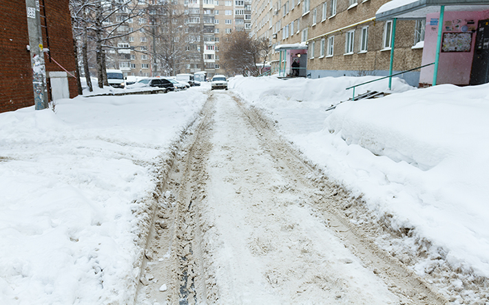 Пять УК в Ленинском районе Ижевска привлекли за некачественную уборку снега
