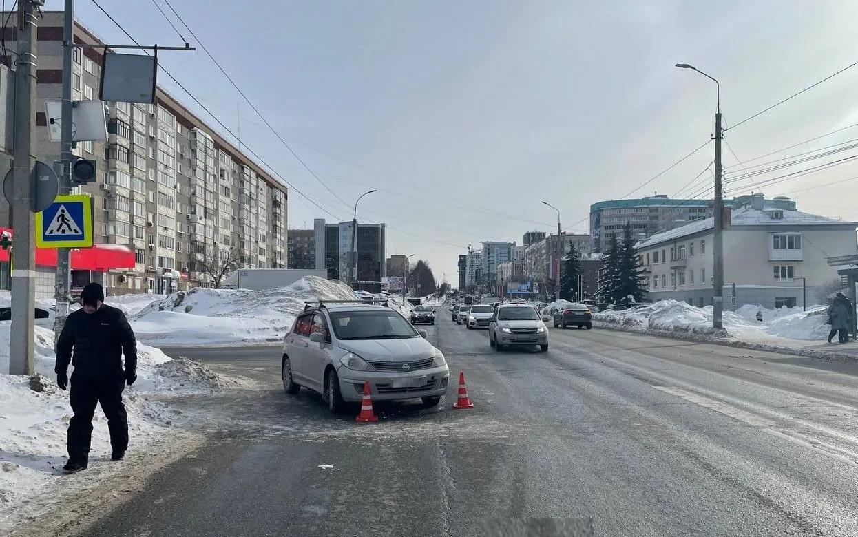 75-летнюю женщину сбили на ул. Пушкинской в Ижевске