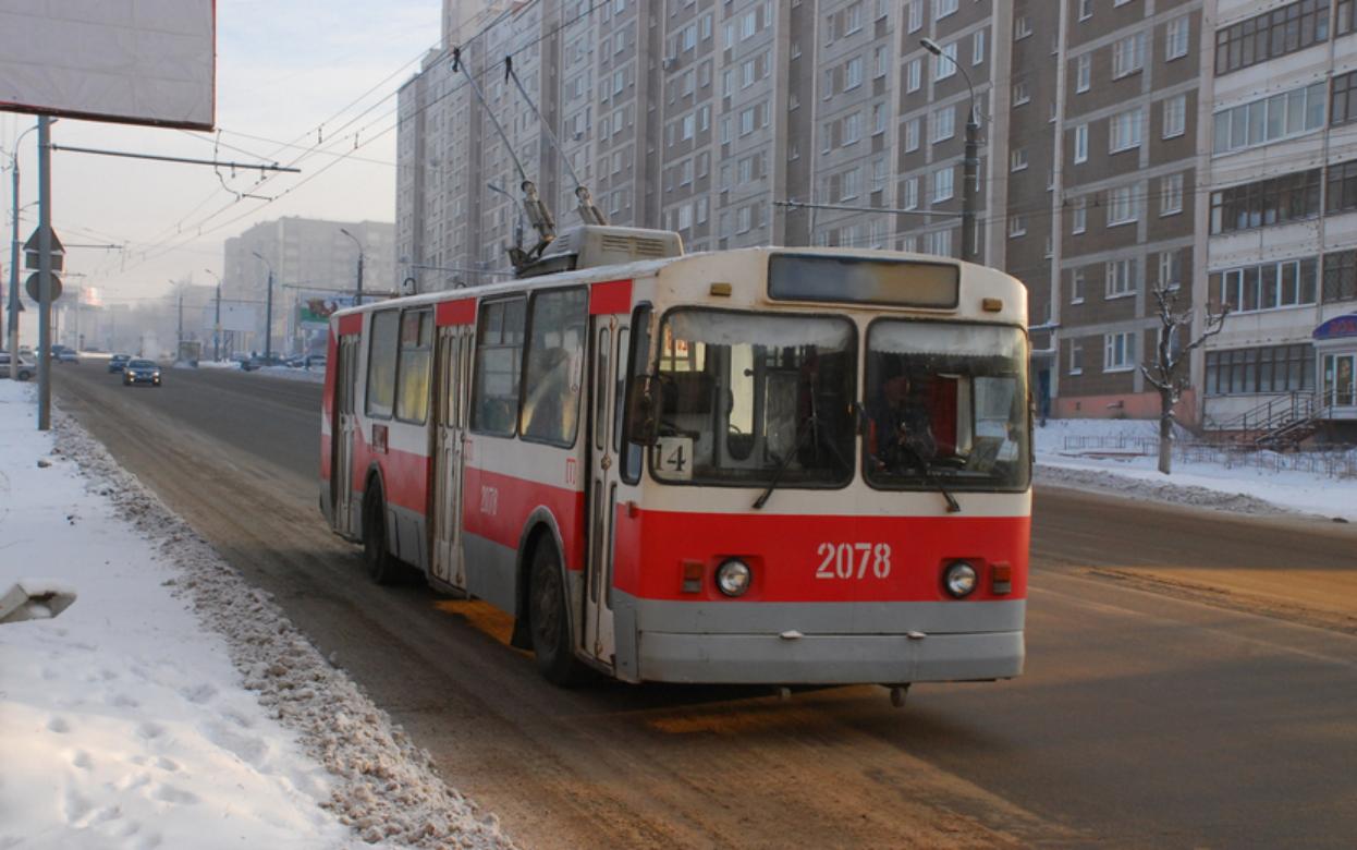 Троллейбусы не идут по ул. 9 Января в Ижевске