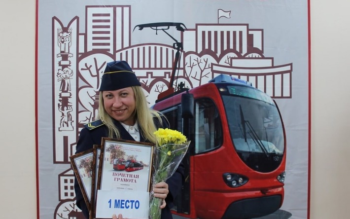 В Ижевске выбрали лучшего водителя трамвая