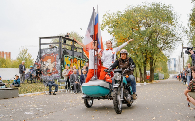 Открытие аллеи спортивной славы в Ижевске. Фото: Маша Бакланова