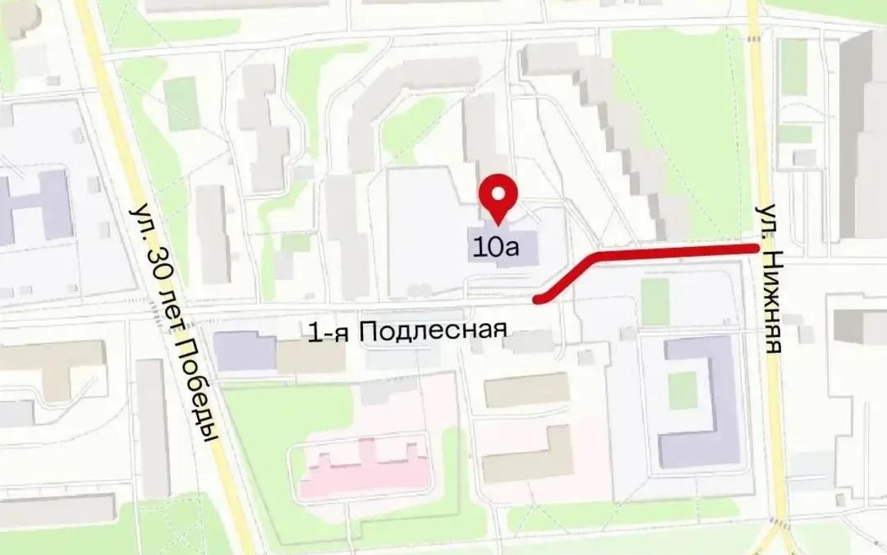 Улицу 1-ю Подлесную на месяц перекроют в Ижевске