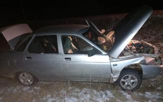 Пьяный водитель пострадал на дороге в Удмуртии
