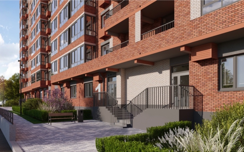 Красивые фасады, продуманные дворы, зеленая территория. Фото: Nonamegroup.