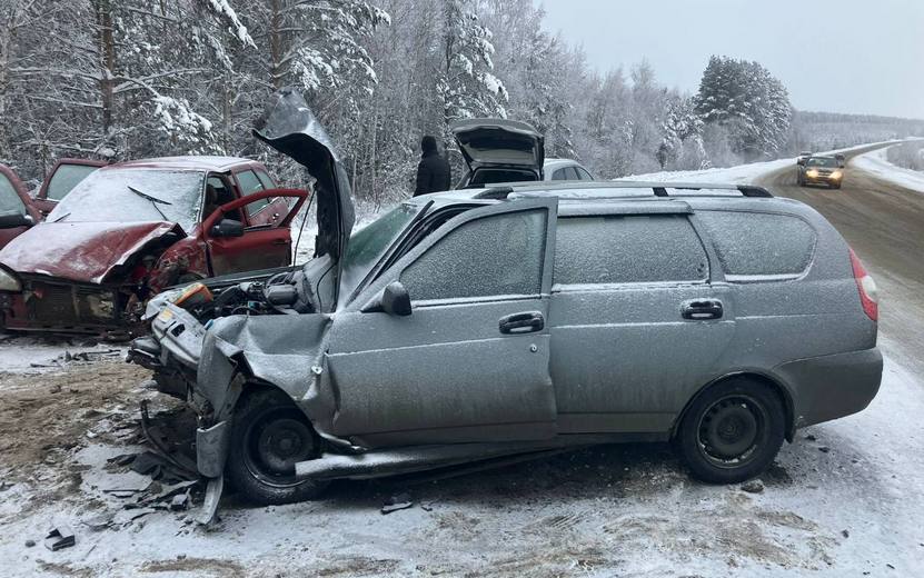 Два человека пострадали в ДТП на трассе Ижевск – Сарапул