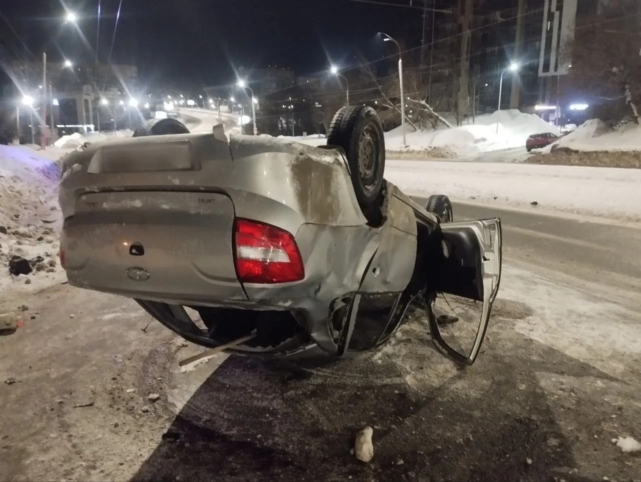 Девушка без прав попала в ДТП на ул. Кирова в Ижевске