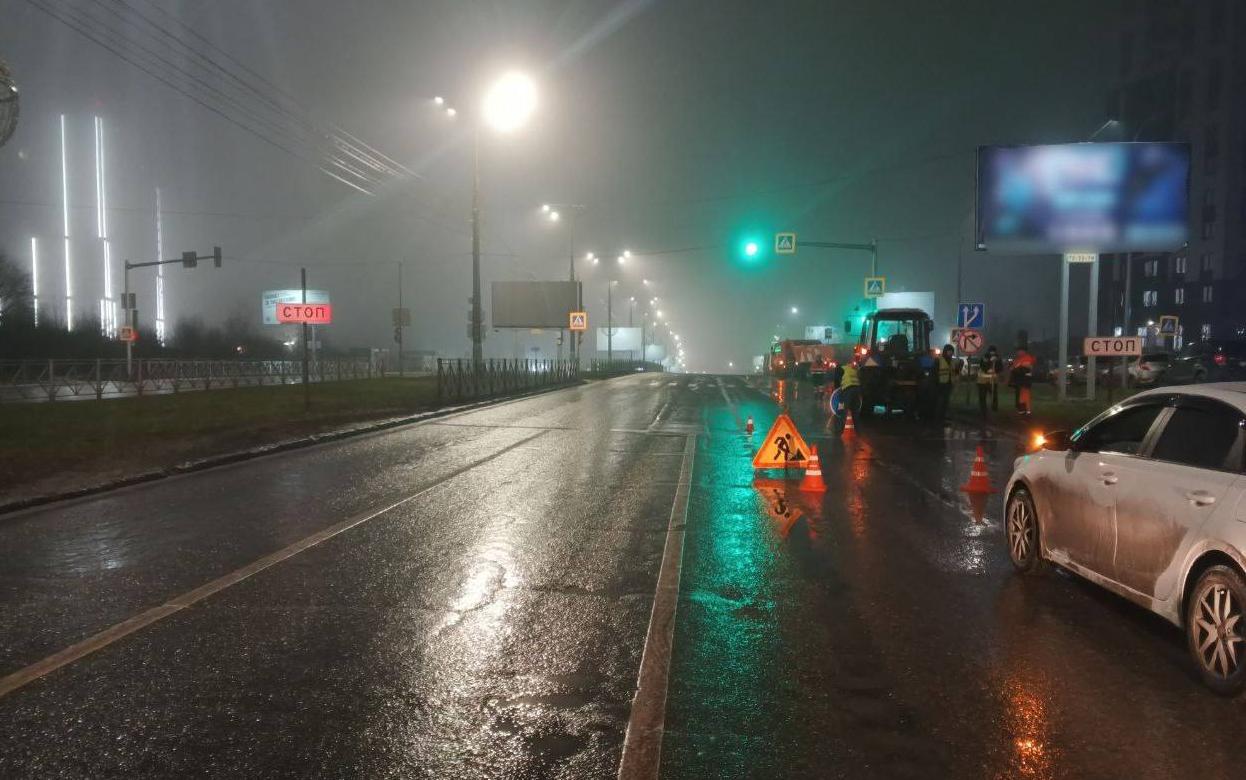 Пьяный водитель сбил рабочего на ул. 10 лет Октября в Ижевске