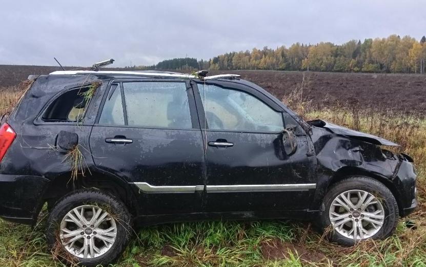 Девушка за рулем Chery пострадала на дороге в Удмуртии