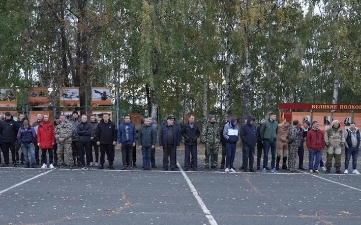 Мобилизованные из Удмуртии проходят обучение в Вольске