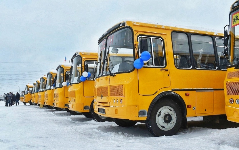 45 новых школьных автобусов поступило в Удмуртию