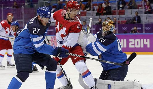 Российские хоккеисты остались без медалей домашней Олимпиады-2014
