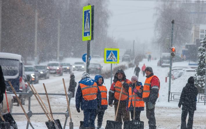 Жителей Удмуртии вновь предупредили о продолжительном снегопаде